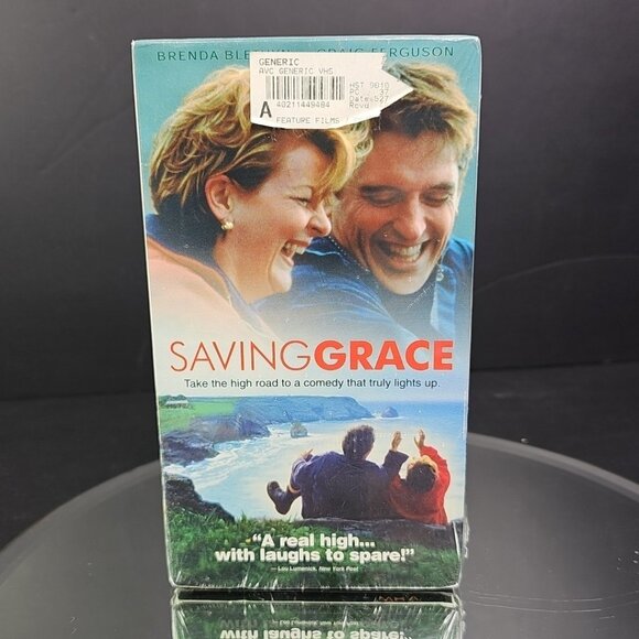 New Sealed VHS Saving Grace Brenda Blethyn Craig Ferguson - Picture 1 of 10